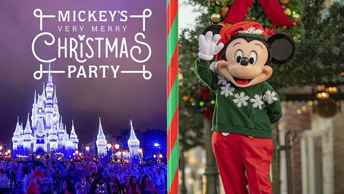 create a custom disney trip reveal video for christmas