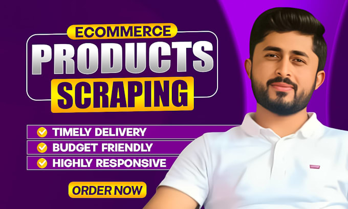 do amazon product scraping,shopify product scraping and ebay product scraping
