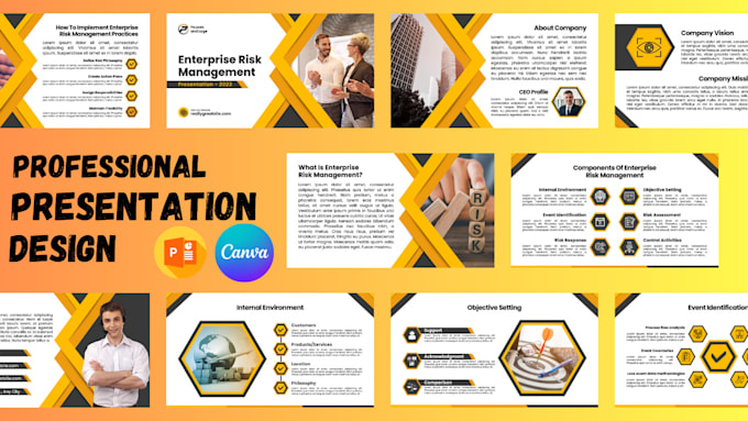 create presentation designs for in canva and powerpoint
