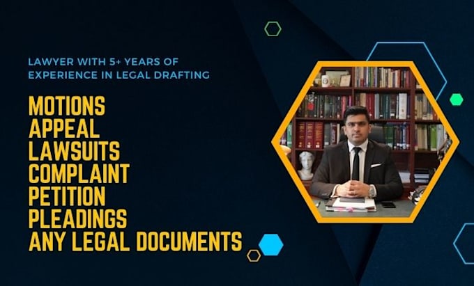 prepare court motions, lawsuits, complaints, documents, petitions, or pleadings