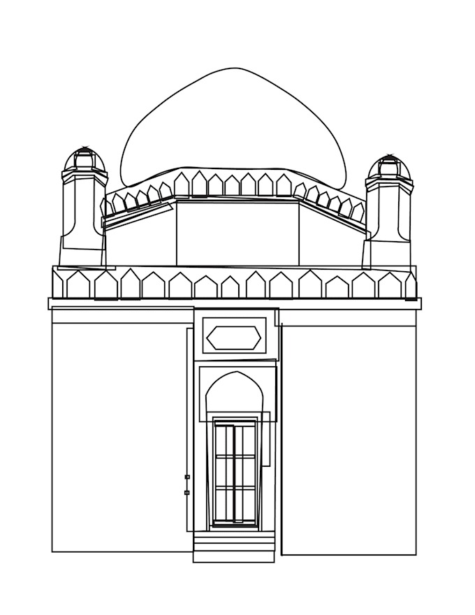Draw vector line art in black and white by Waqarfilm | Fiverr