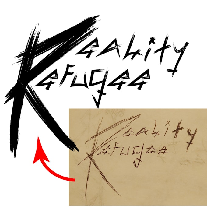create your brand in hand writting style without waiting