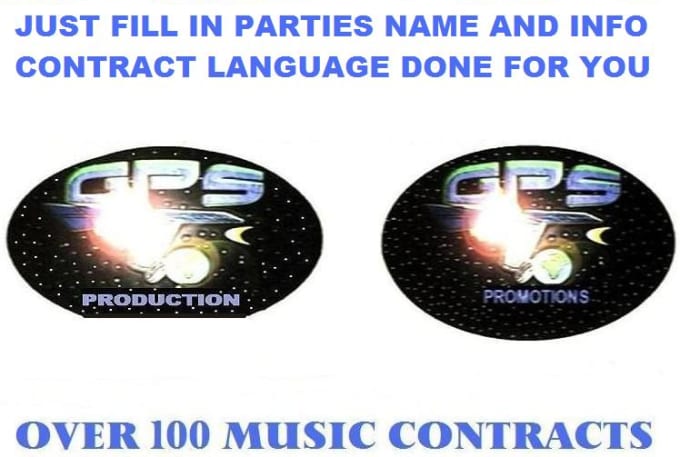 Create music contracts templates by Gps4real2012 Fiverr