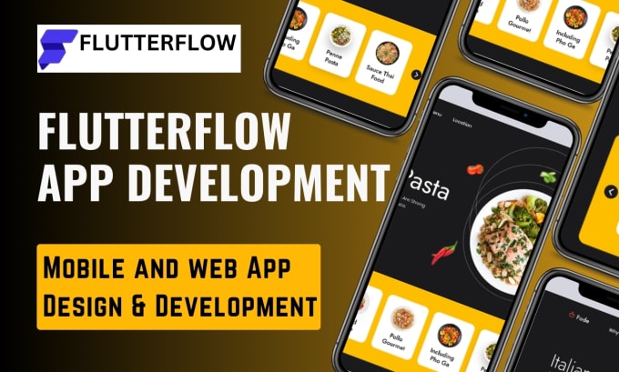 Do flutterflow app, mobile app development, flutterflow, firebase ...