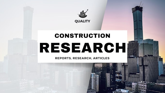do construction management and urban planning research and reports