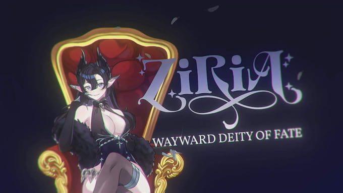 Make a fantastic intro debut video for vtuber and streamer by Nyan