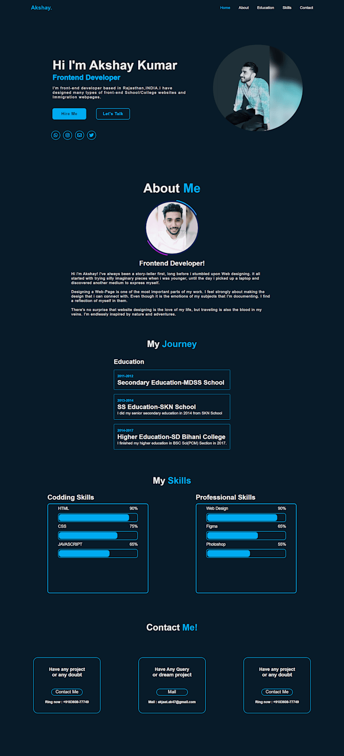 design your UX UI portfolio