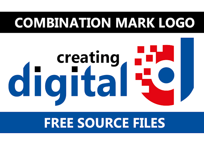design Combination Mark Logo Free PSD Source File