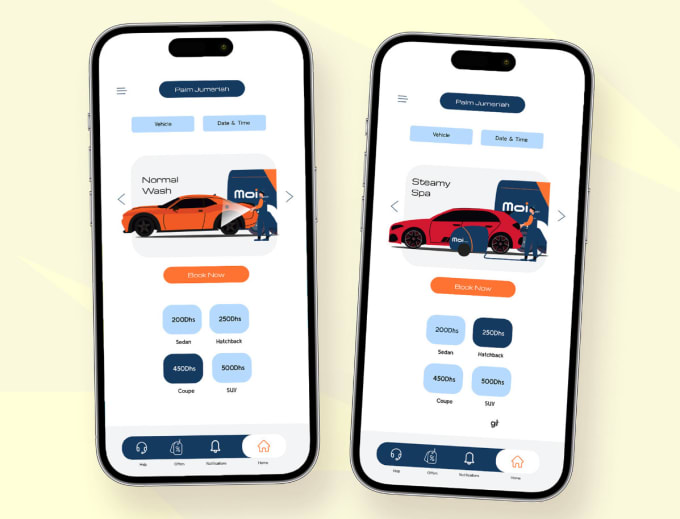 develop car wash app, mechanic app, car booking app, on demand car app
