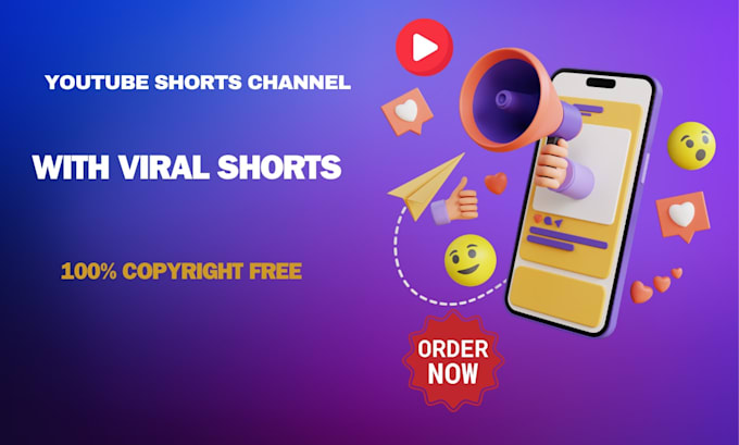 create youtube shorts channel with 120 viral shorts