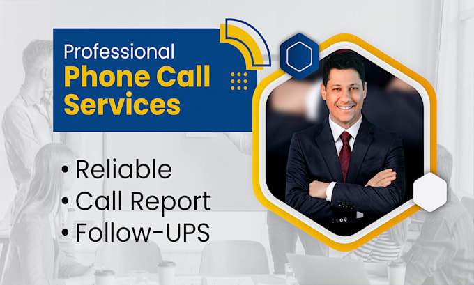 make professional phone calls for you