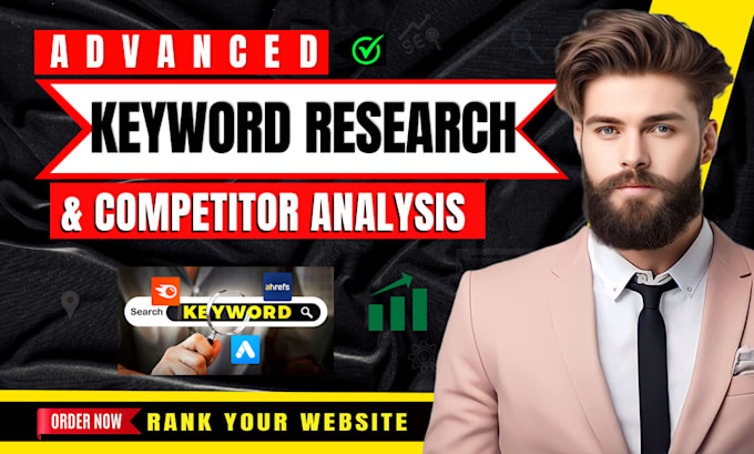 do advanced SEO keyword research and competitor analysis with website audit