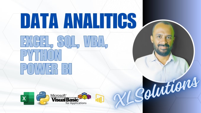 Be your data analyst by Xlsolutions | Fiverr