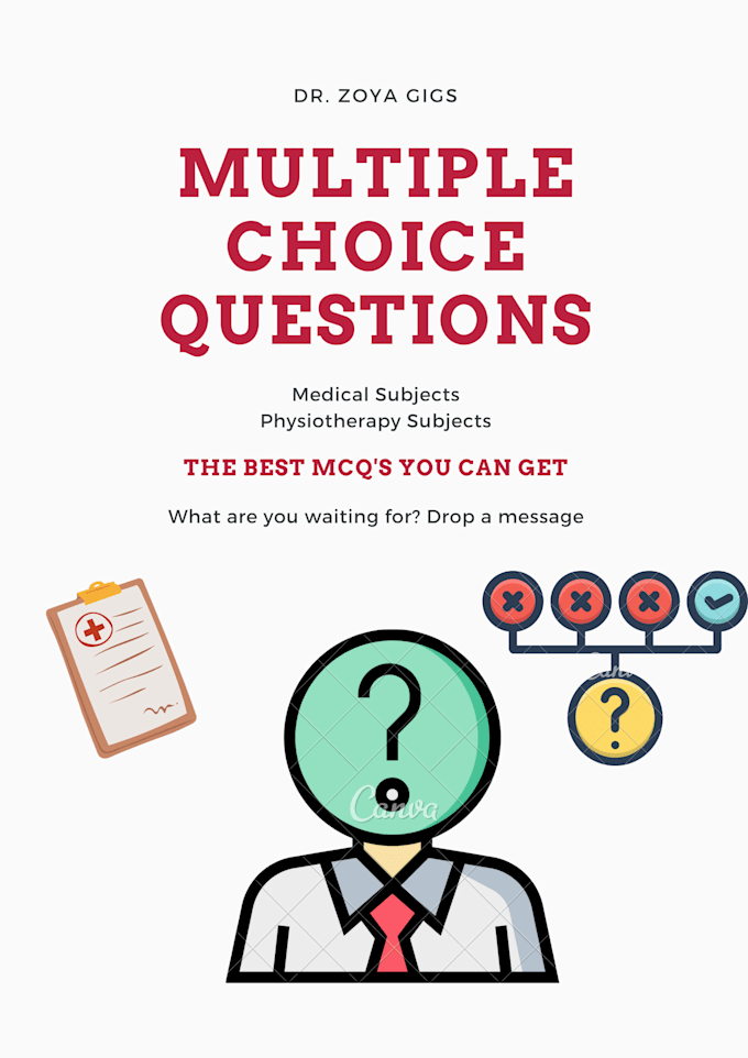 create medical and physiotherapy mcqs, quizzes, and exam question banks