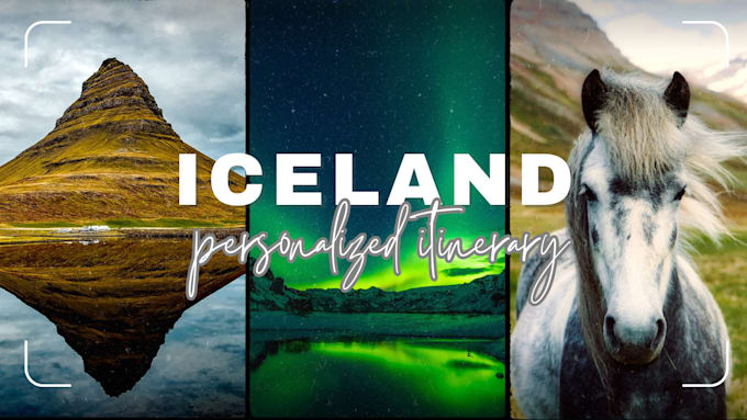 plan your personalized travel itinerary to iceland