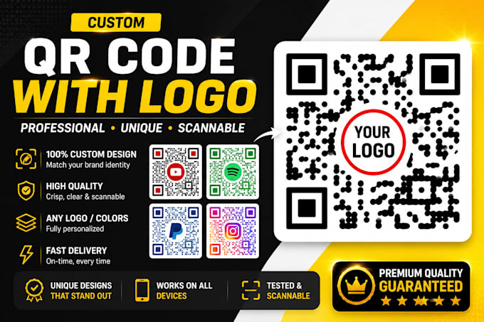 create custom qr code with logo