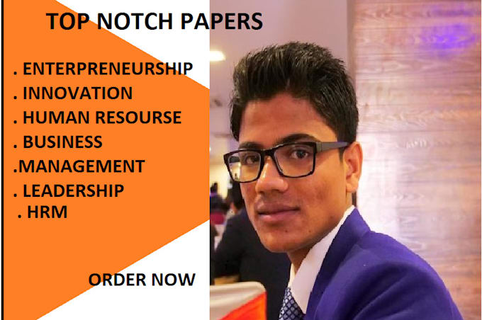 do entrepreneurship, innovation, human resource and business tasks