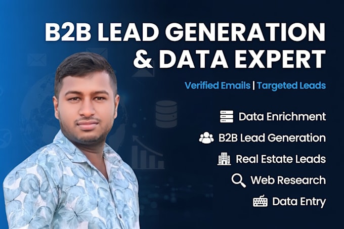 provide targeted b2b lead generation with verified email and data enrichment