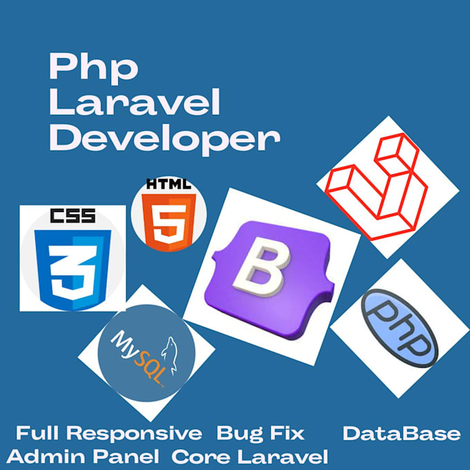 be your php laravel developer and develop custom php laravel website
