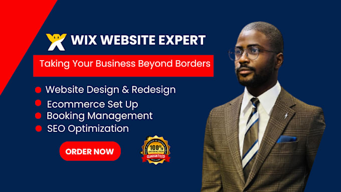 wix website design, wix website redesign, wix website design