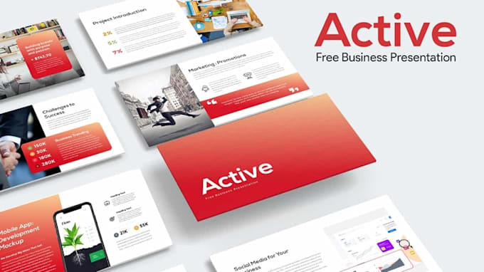 design professional and modern powerpoint presentation