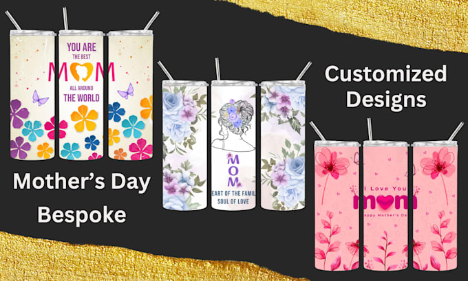 design 2d 3d tumbler and mug wraps 12oz 20oz 30oz 40oz