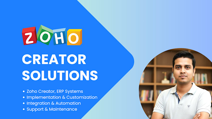 do zoho creator, customer portal, custom app development