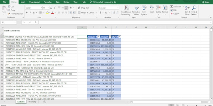 Do pdf to excel, formatting, cleaning, combining and splitting in excel ...
