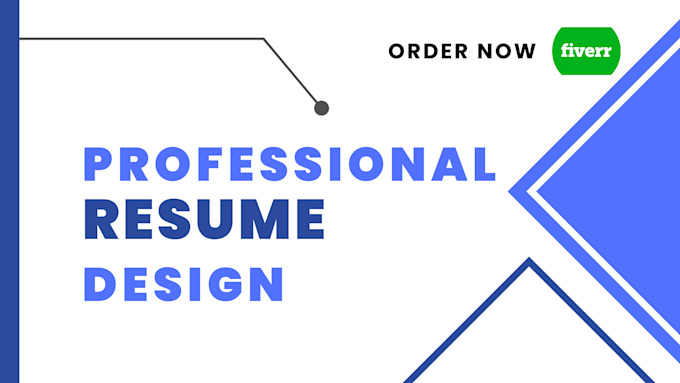 professional resume design and modern resume