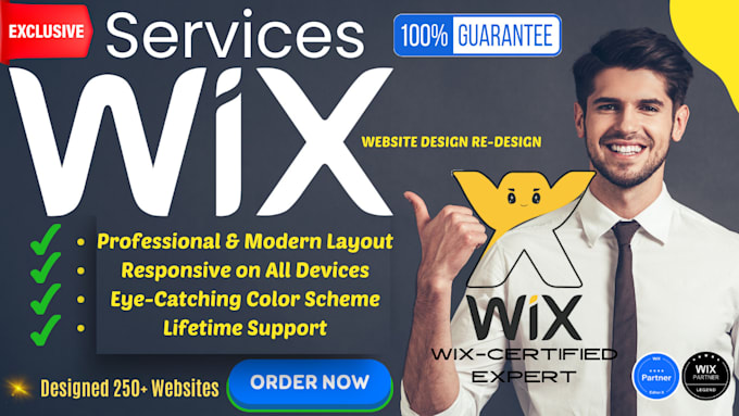design redesign wix website development wix studio or editor