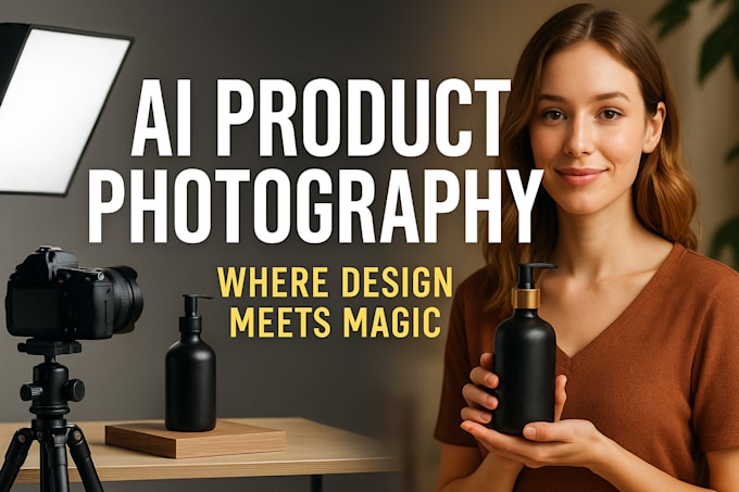 do custom ai product photography with ai models and expert ai image editing