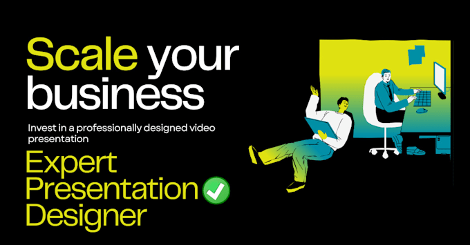 design professional video presentation for your business