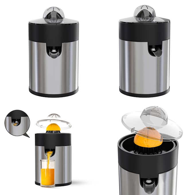 create 3d rendering of the product for amazon