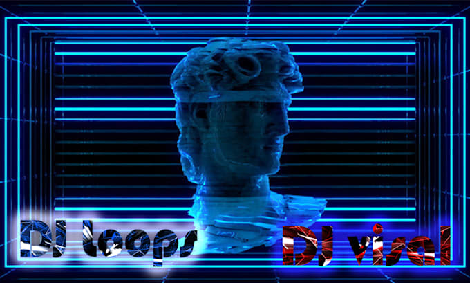 create custom dj visual edit and vj visual loops video