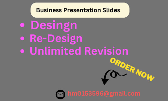 Design business presentation slides by Hasnatmuhamm232 | Fiverr
