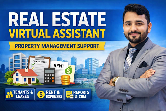 be your real estate virtual assistant and property management support expert
