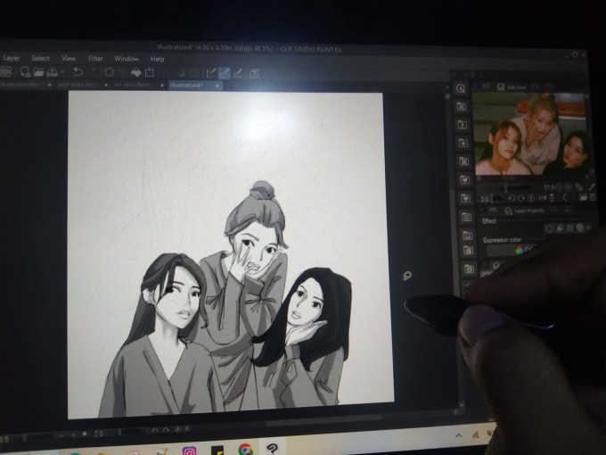 draw an  digital art