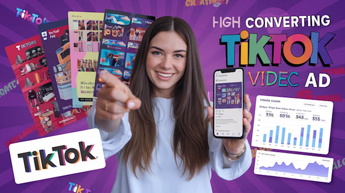create 3 custom tik tok video ads with perfect hooks