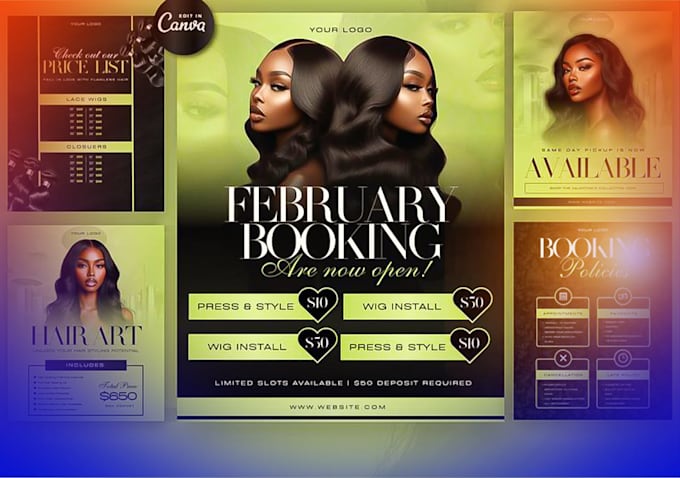 design fashionable beauty salon flyer, women flyer or lash extensions flyer