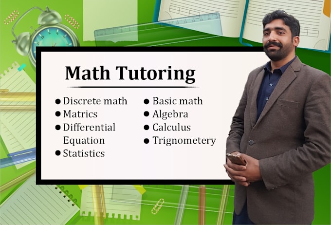 teach you math up to high school, college and university level