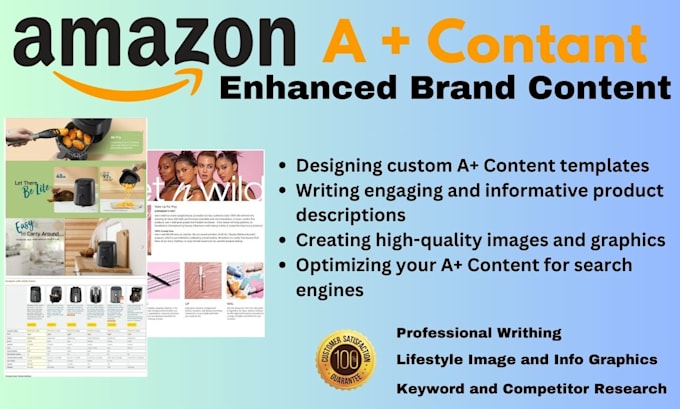 design amazon enhanced brand  ebc a plus content