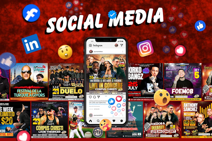 create eye catching social media posts for your business