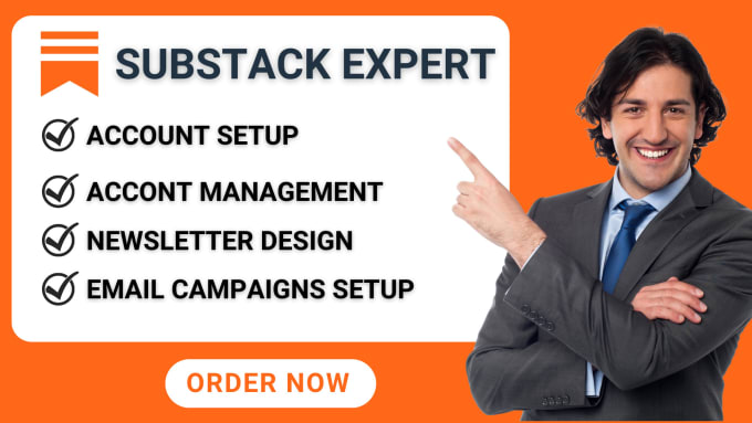 Setup substack account design substack newsletter template substack