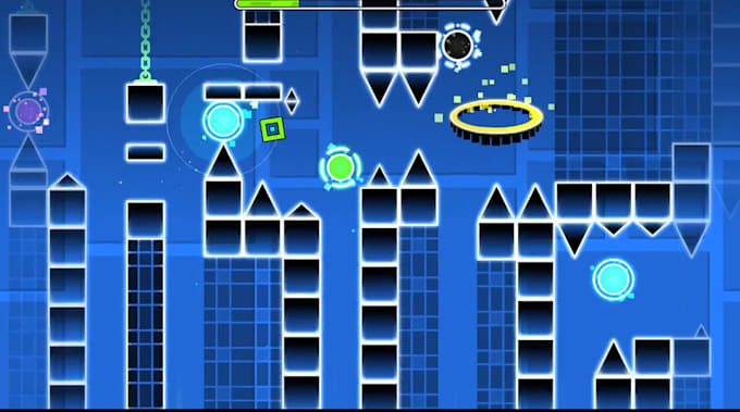 Make your own geometry dash layout with the song of your choice by ...