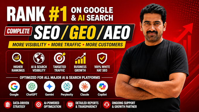 do complete SEO GEO and aeo to rank on google and ai search engines