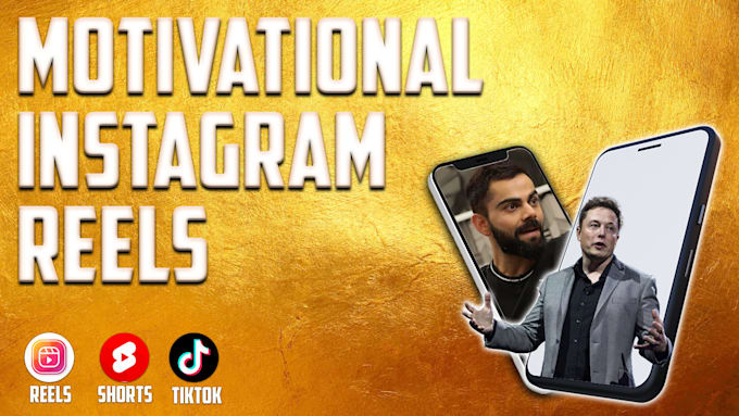 make motivational instagram reels