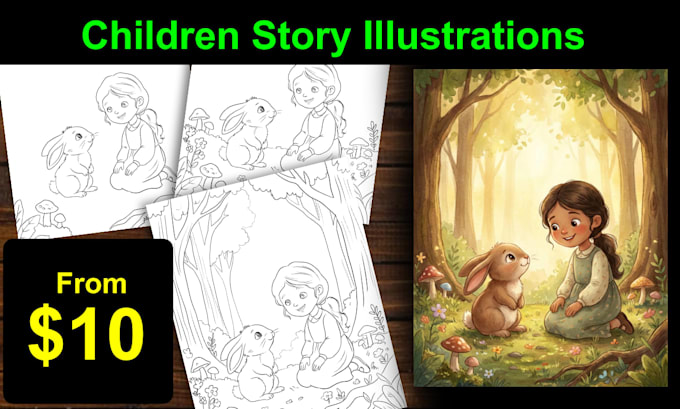do children book illustrations