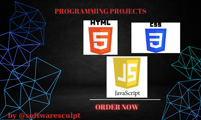 Design your site with html css and javascript to meet your needs by ...