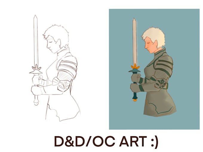 draw your original character in my art style
