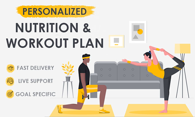 Create a personalized workout or meal plan by Vydan26 | Fiverr